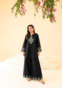 Faiza Faisal | FNF Cords Edit |BLACK ECLIPSE by Faiza Faisal - Designer Dress  - Type : Ladies Clothes - Available at Libayah - 100% Original 
