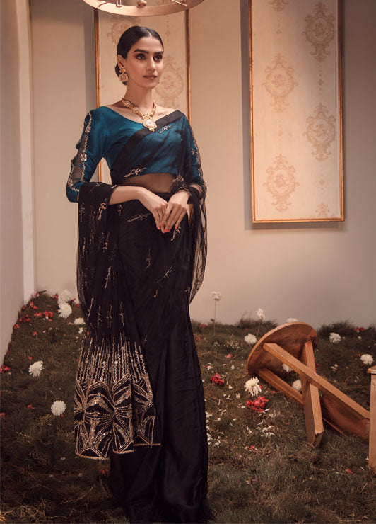 Ayesha and Usman | Celestial Night | Fauve by Ayesha and Usman - Designer Dress - Type: Ladies Clothes - Available at Libayah - 100% Original