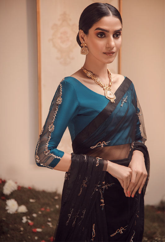 Ayesha and Usman | Celestial Night | Fauve by Ayesha and Usman - Designer Dress - Type: Ladies Clothes - Available at Libayah - 100% Original