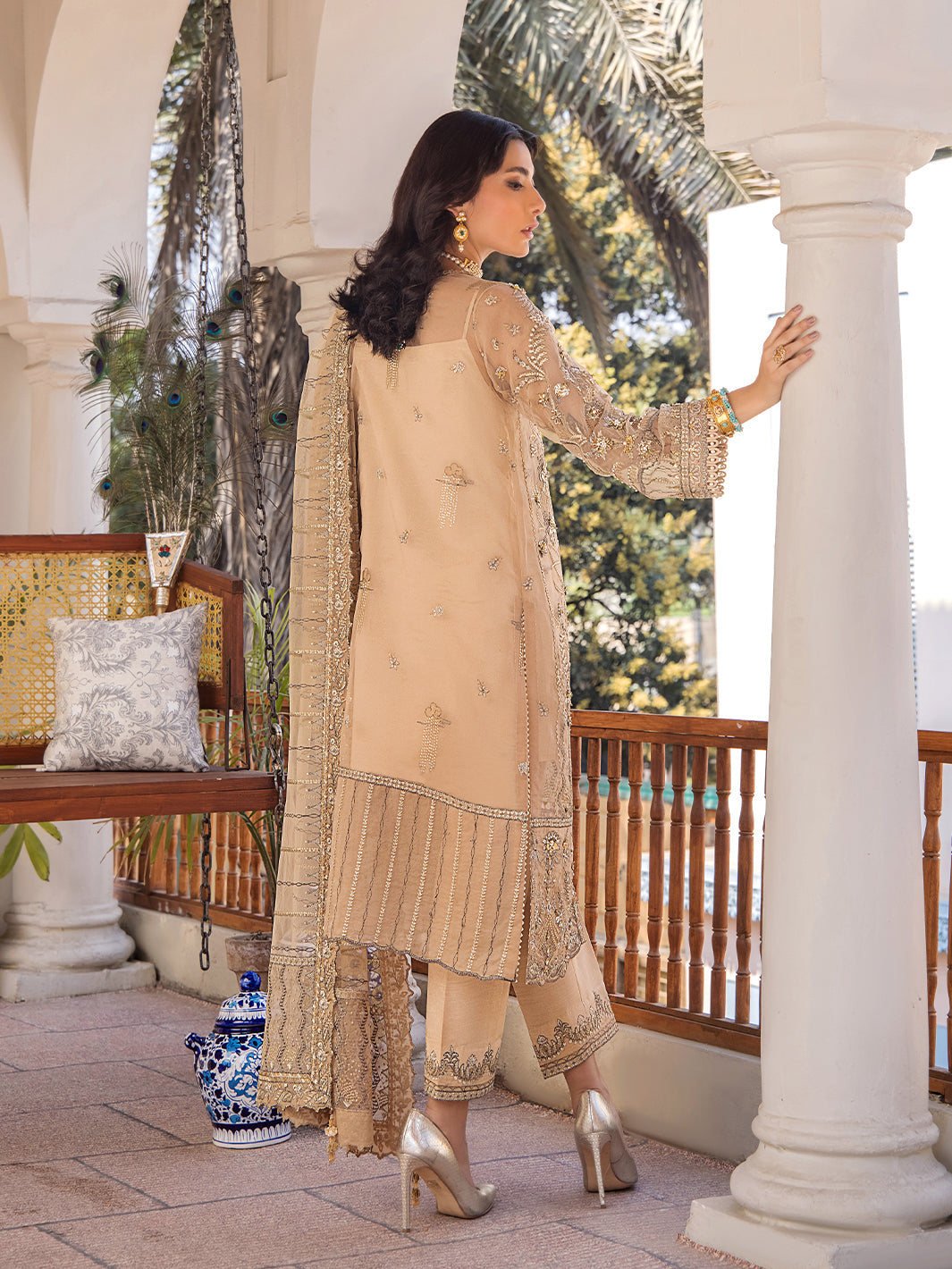Fozia Khalid | Eid Edit 24 | Lueur by Fozia Khalid - Designer Dress - Type: Ladies Clothes - Available at Libayah - 100% Original