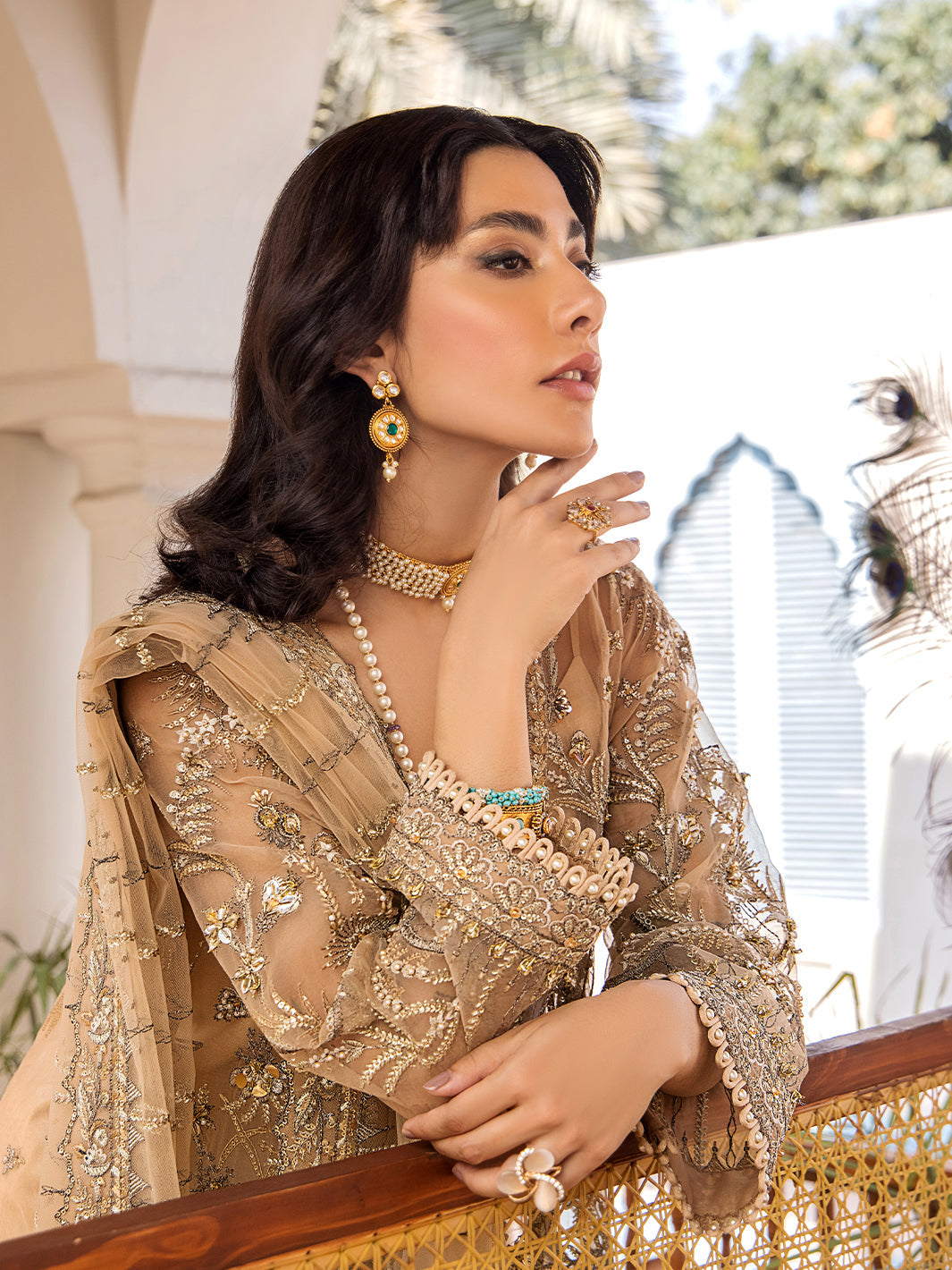 Fozia Khalid | Eid Edit 24 | Lueur by Fozia Khalid - Designer Dress - Type: Ladies Clothes - Available at Libayah - 100% Original