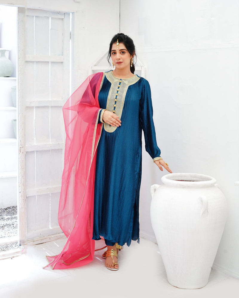 Zar | Formals Wear | Blue by Zar - Designer Dress - Type: Ladies Clothes - Available at Libayah - 100% Original