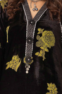 Gul Ahmed | Winter Collection 24 | Diamanties Burnout Velvet Dupatta BVL-42001 by Gul Ahmed - Designer Dress - Type: Ladies Clothes - Available at Libayah - 100% Original