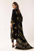 Gul Ahmed | Winter Collection 24 | Diamanties Burnout Velvet Dupatta BVL-42001 by Gul Ahmed - Designer Dress - Type: Ladies Clothes - Available at Libayah - 100% Original