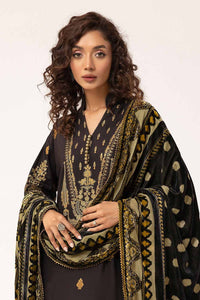 Gul Ahmed | Winter Collection 24 | Burnout Velvet Dupatta BVL-42002 by Gul Ahmed - Designer Dress - Type: Ladies Clothes - Available at Libayah - 100% Original