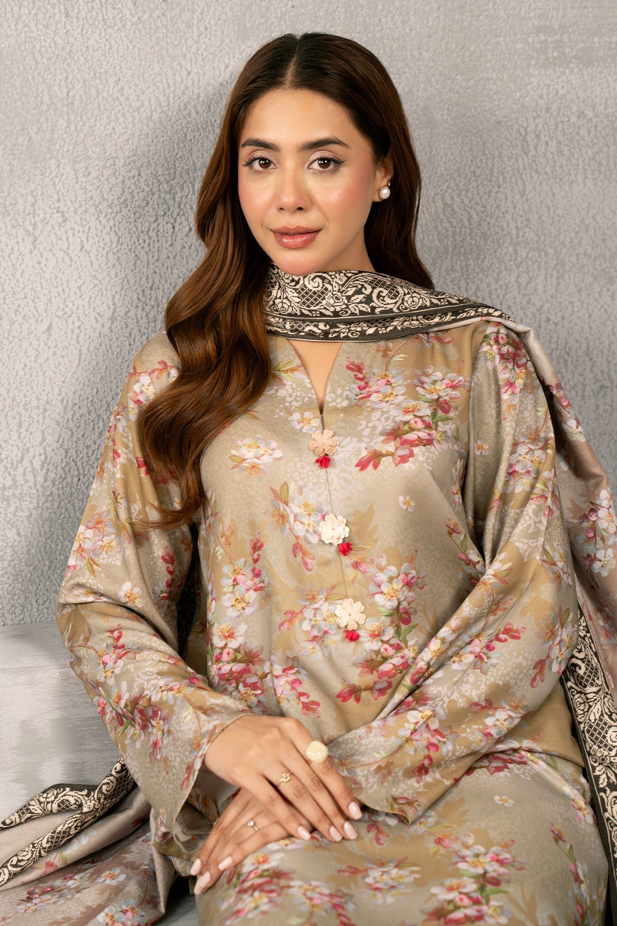 Kayseria | Winter Khaddar 24 | C5483-121-A by Kayseria - Designer Dress - Type: Ladies Clothes - Available at Libayah - 100% Original