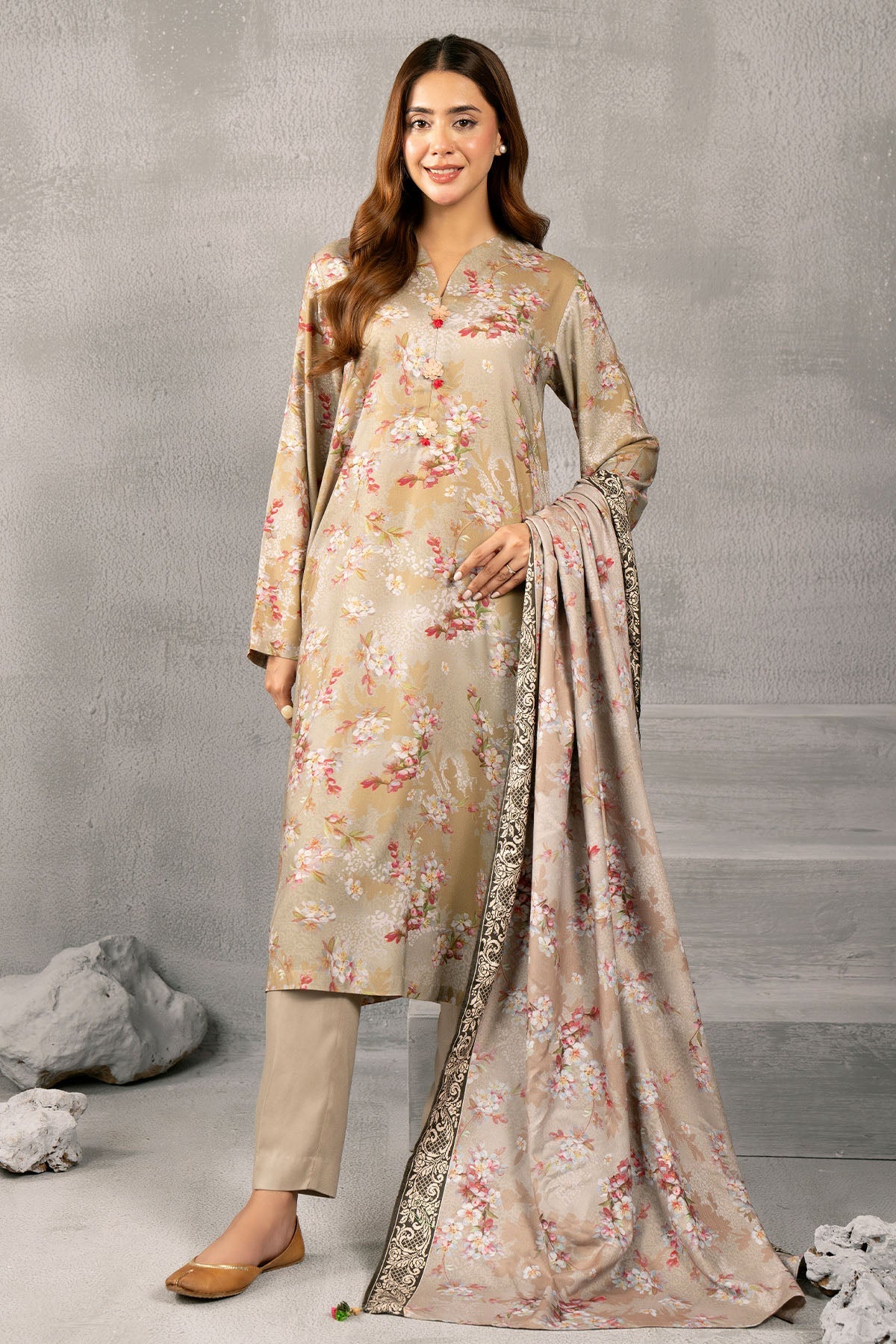 Kayseria | Winter Khaddar 24 | C5483-121-A by Kayseria - Designer Dress - Type: Ladies Clothes - Available at Libayah - 100% Original