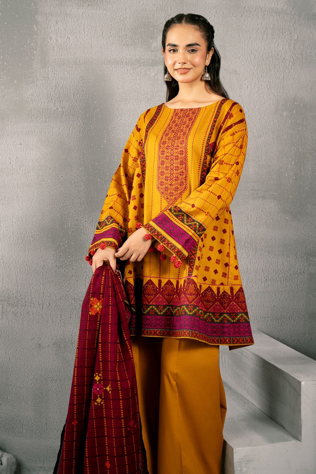 Kayseria | Winter Khaddar 24 | C6040-1 by Kayseria - Designer Dress - Type: Ladies Clothes - Available at Libayah - 100% Original