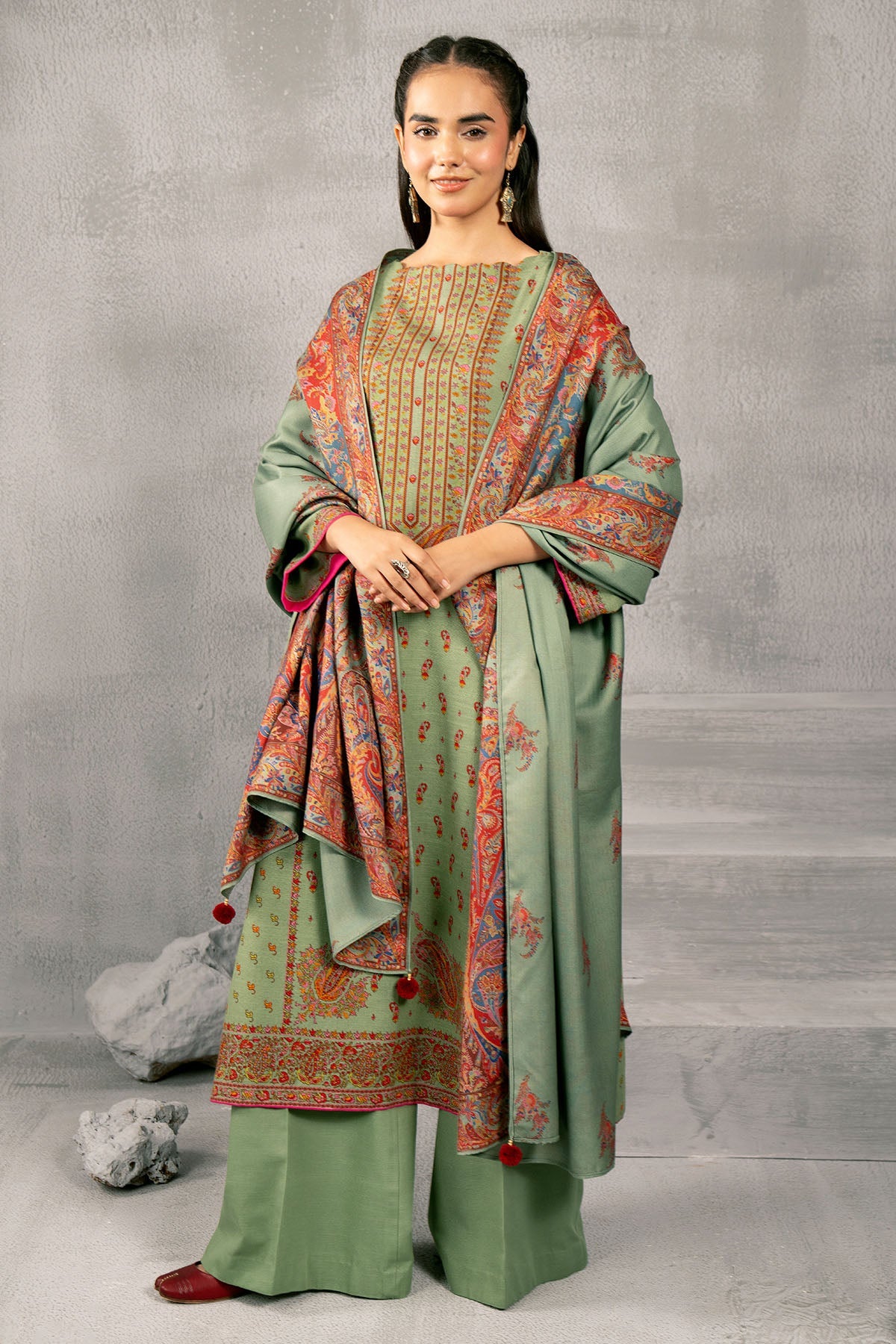 Kayseria | Winter Khaddar 24 | C6055 by Kayseria - Designer Dress - Type: Ladies Clothes - Available at Libayah - 100% Original