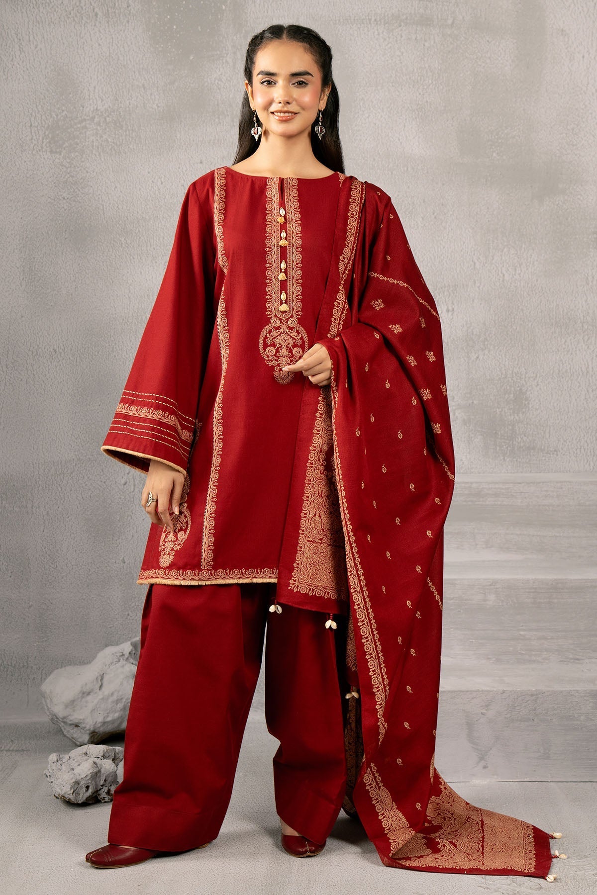 Kayseria | Winter Khaddar 24 | C6068-1 by Kayseria - Designer Dress - Type: Ladies Clothes - Available at Libayah - 100% Original