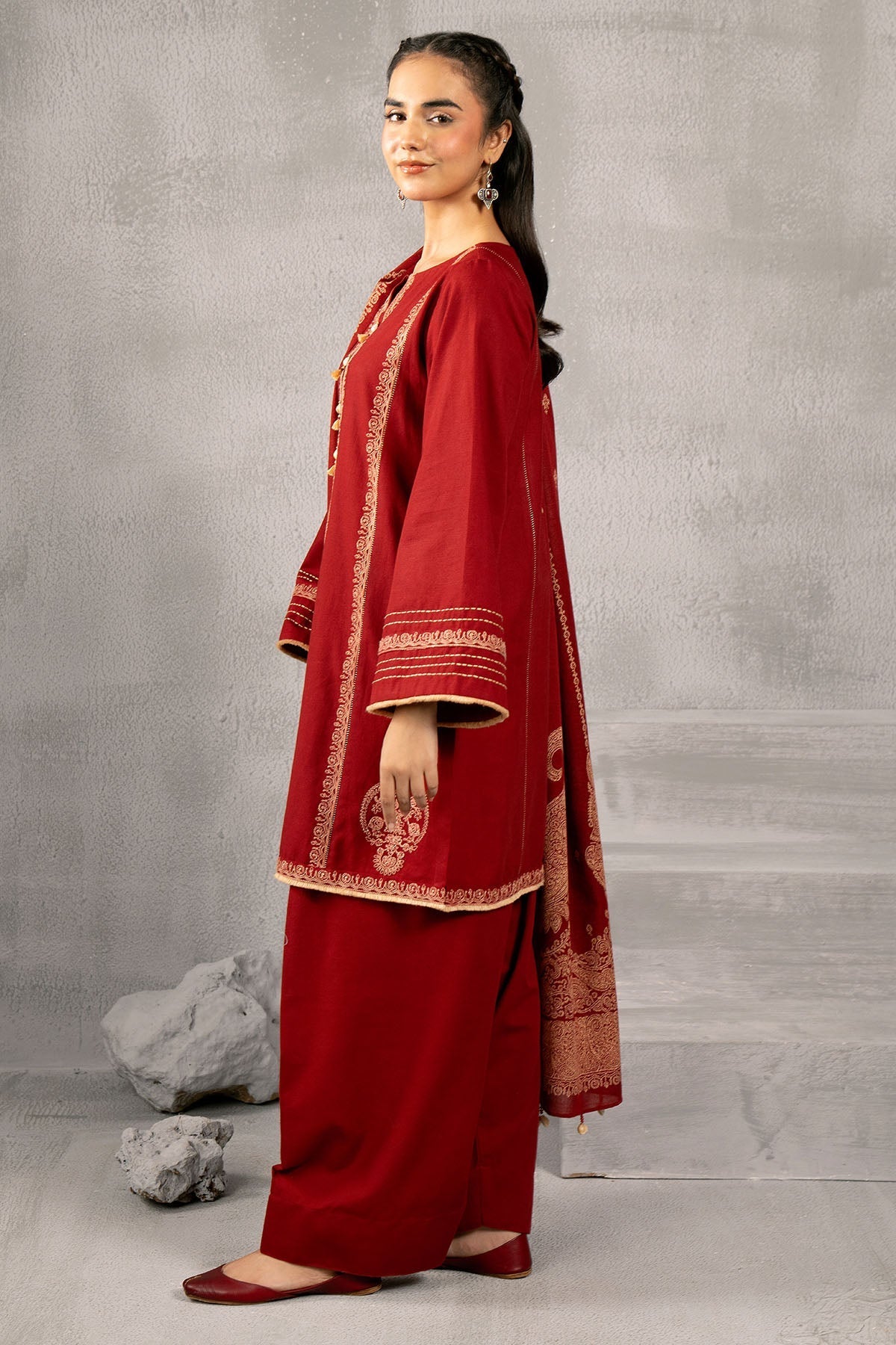 Kayseria | Winter Khaddar 24 | C6068-1 by Kayseria - Designer Dress - Type: Ladies Clothes - Available at Libayah - 100% Original