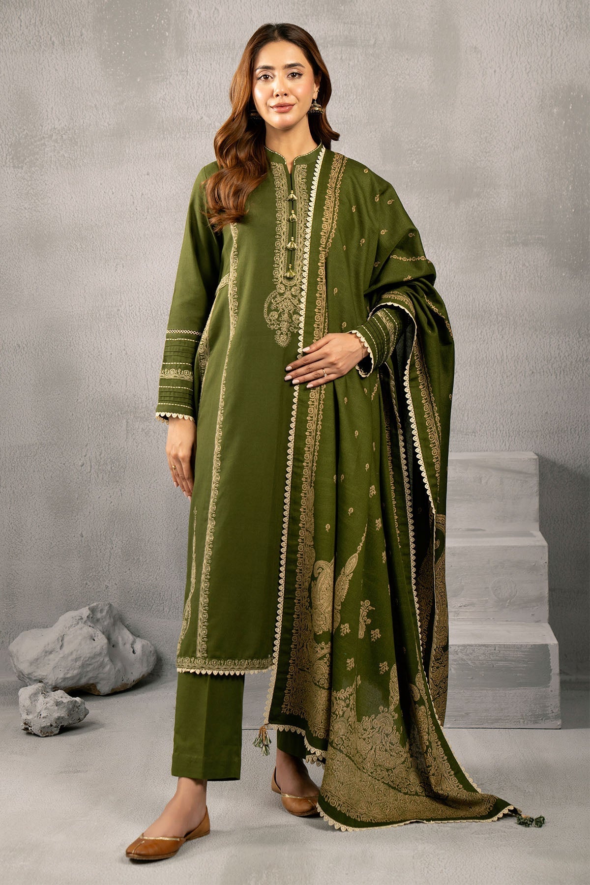 Kayseria | Winter Khaddar 24 | C6068-2 by Kayseria - Designer Dress - Type: Ladies Clothes - Available at Libayah - 100% Original