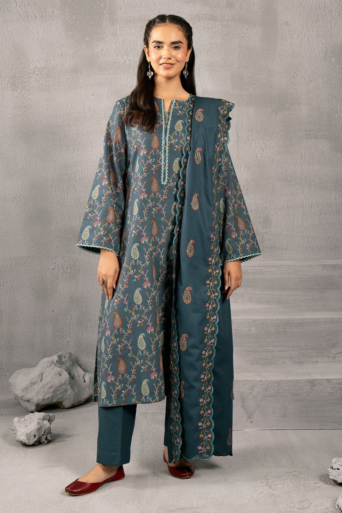 Kayseria | Winter Khaddar 24 | C6069-1 by Kayseria - Designer Dress - Type: Ladies Clothes - Available at Libayah - 100% Original