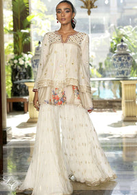 Afrozeh | Basic Pret 26 RTW | NACRE by Afrozeh - Designer Dress  - Type : Ladies Clothes - Available at Libayah - 100% Original 