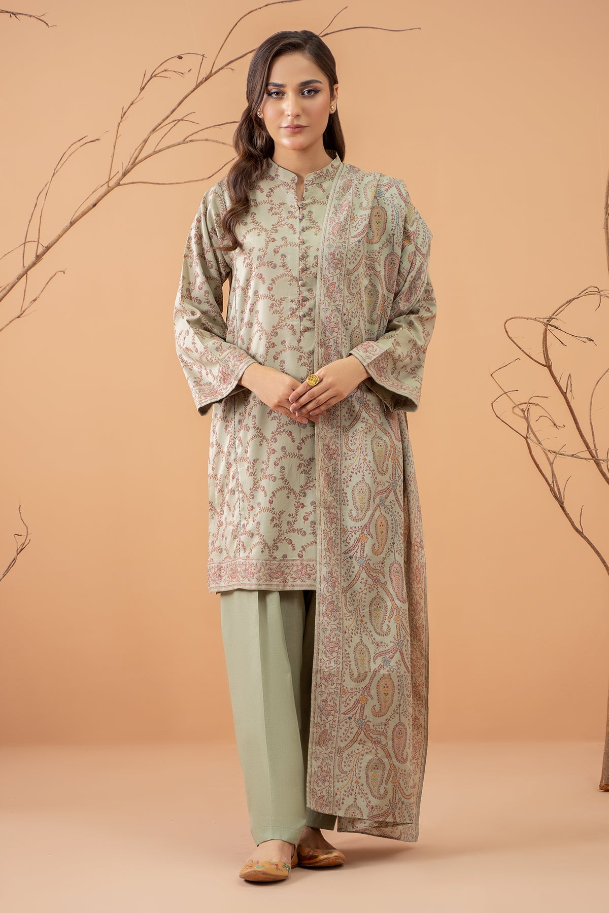 Kayseria | Winter Khaddar 24 | C6045 by Kayseria - Designer Dress - Type: Ladies Clothes - Available at Libayah - 100% Original