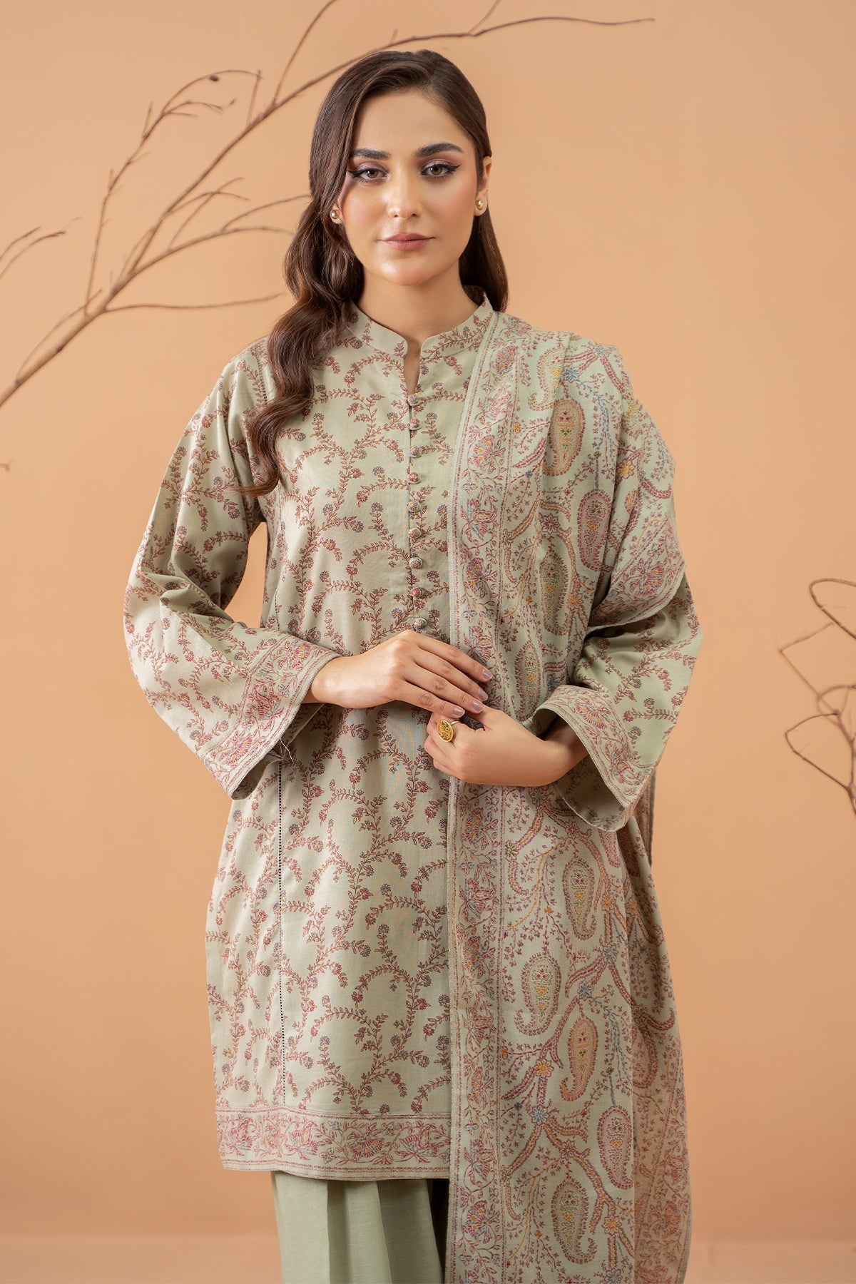 Kayseria | Winter Khaddar 24 | C6045 by Kayseria - Designer Dress - Type: Ladies Clothes - Available at Libayah - 100% Original