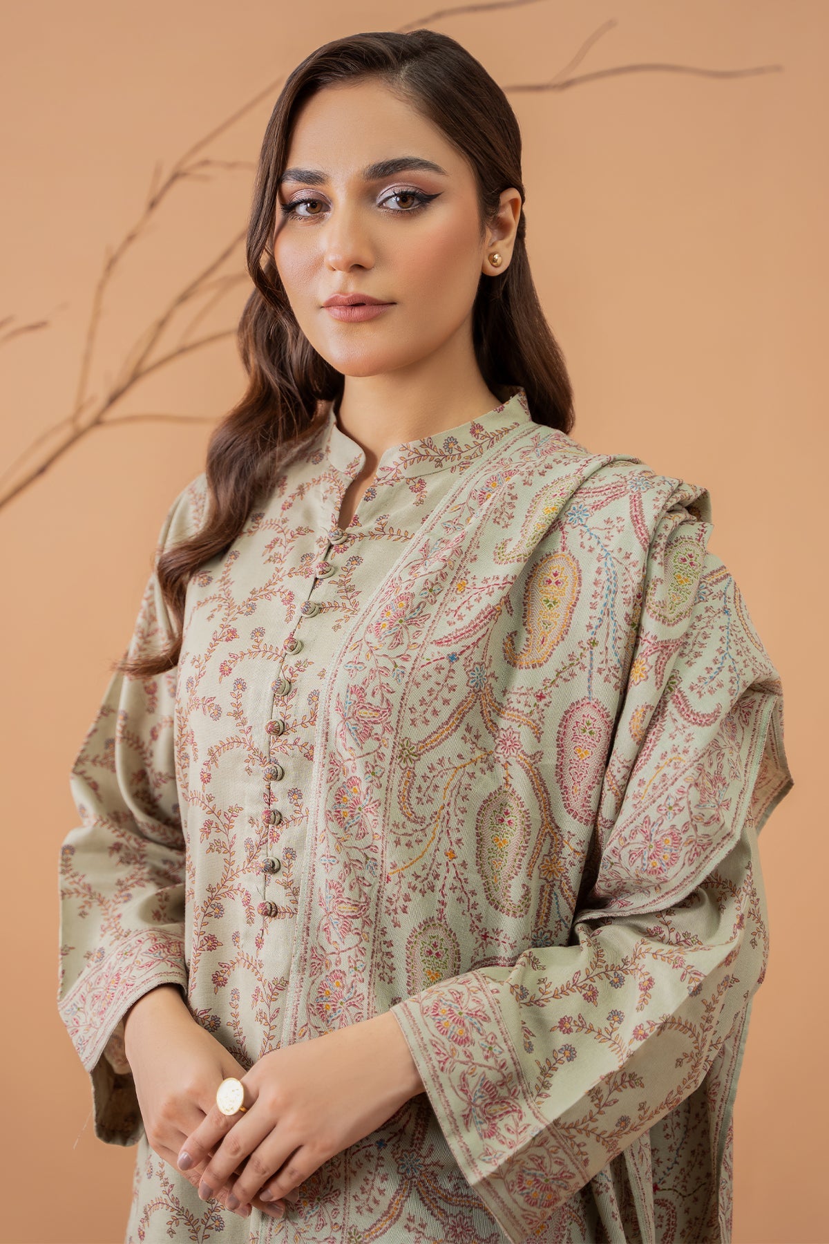 Kayseria | Winter Khaddar 24 | C6045 by Kayseria - Designer Dress - Type: Ladies Clothes - Available at Libayah - 100% Original