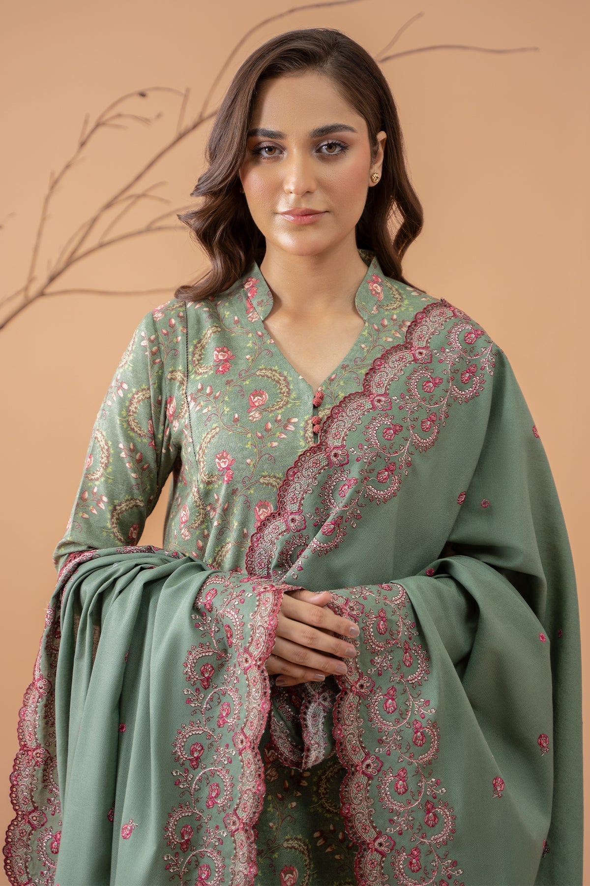 Kayseria | Winter Khaddar 24 | C6050-2 by Kayseria - Designer Dress - Type: Ladies Clothes - Available at Libayah - 100% Original