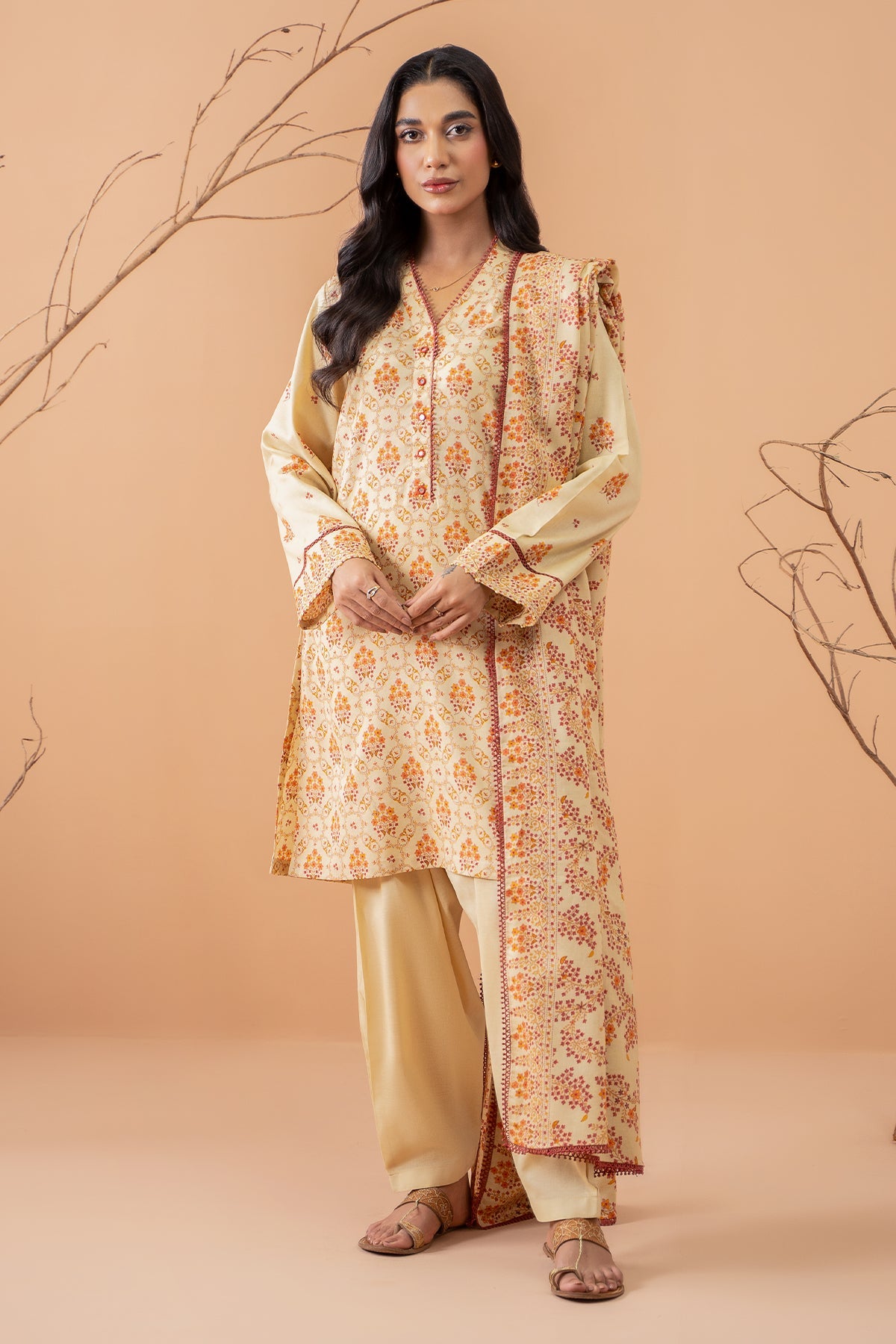 Kayseria | Winter Khaddar 24 | C6051-1-A by Kayseria - Designer Dress - Type: Ladies Clothes - Available at Libayah - 100% Original