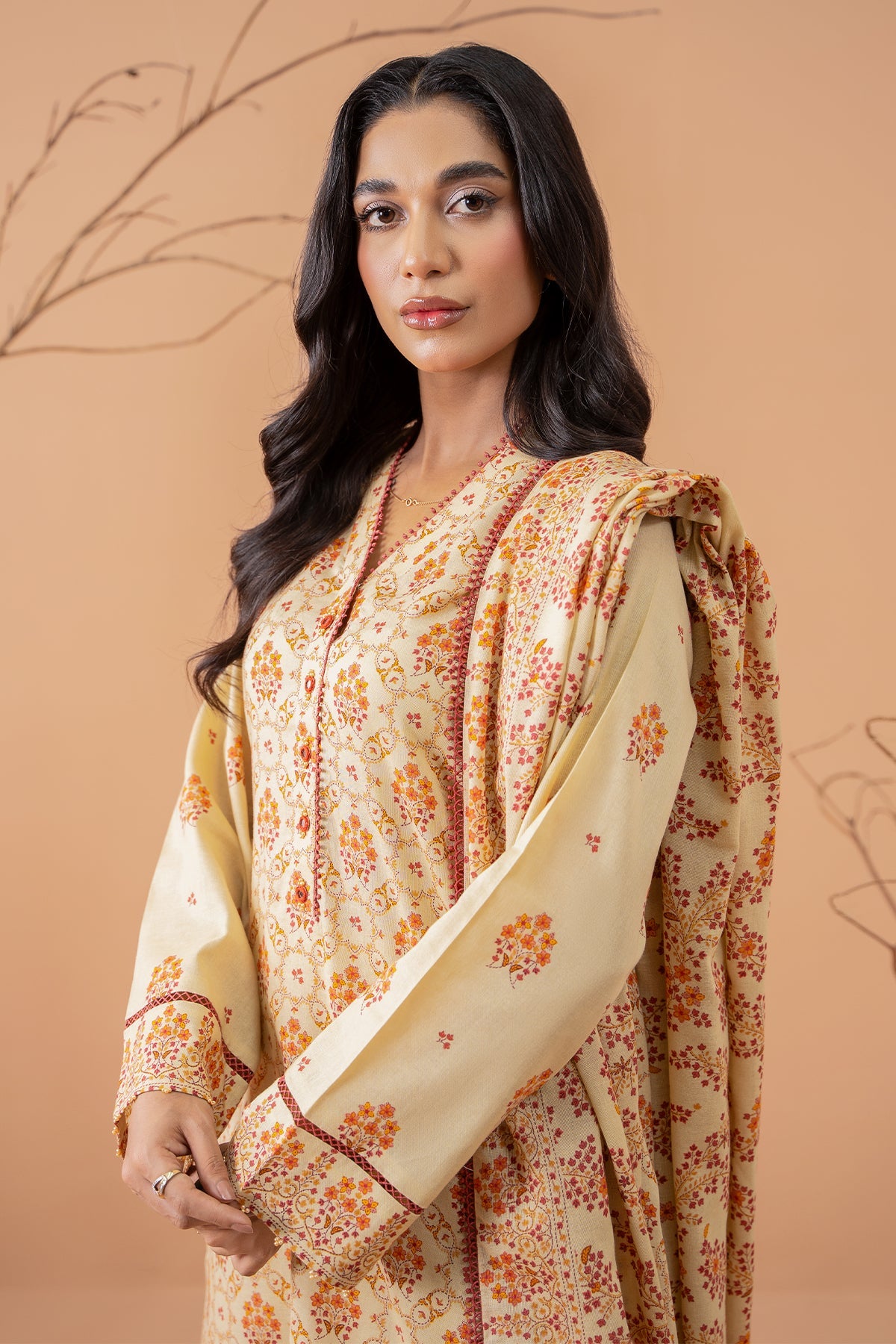 Kayseria | Winter Khaddar 24 | C6051-1-A by Kayseria - Designer Dress - Type: Ladies Clothes - Available at Libayah - 100% Original