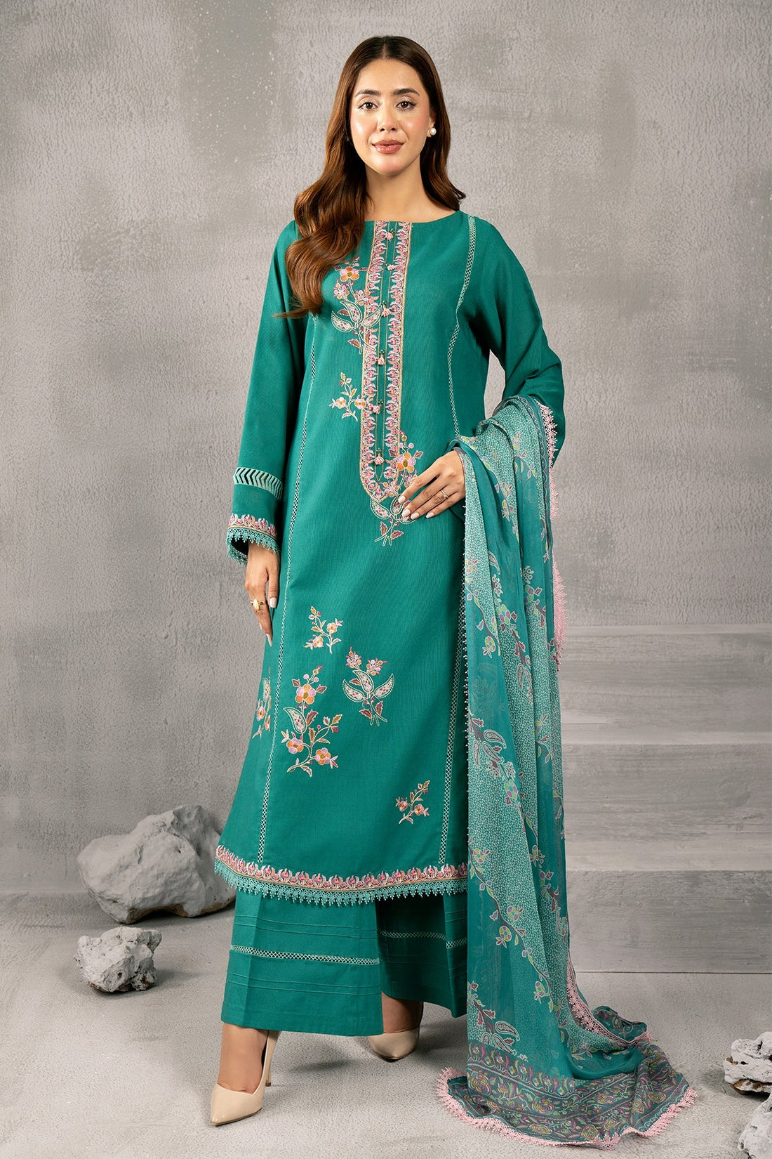 Kayseria | Winter Khaddar 24 | C6062-2 by Kayseria - Designer Dress - Type: Ladies Clothes - Available at Libayah - 100% Original