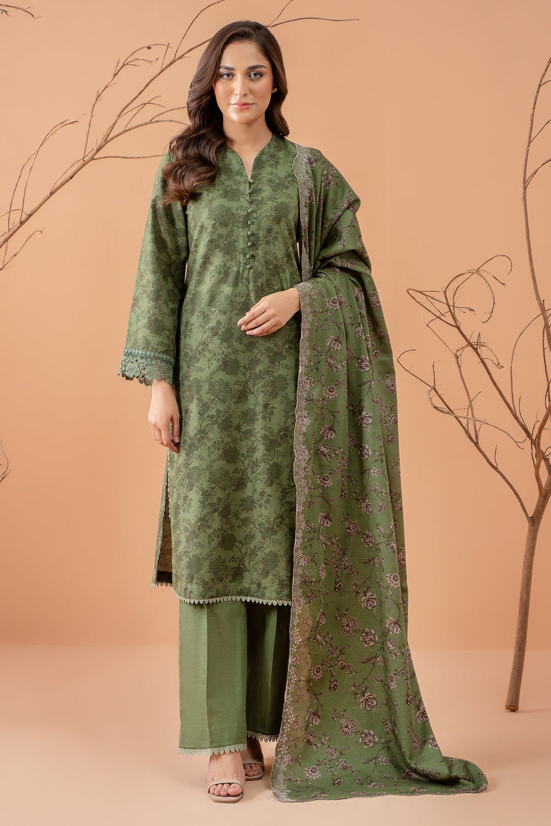 Kayseria | Winter Khaddar 24 | C6070-A by Kayseria - Designer Dress - Type: Ladies Clothes - Available at Libayah - 100% Original