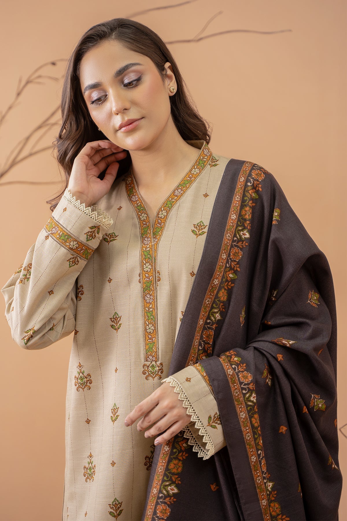 Kayseria | Winter Khaddar 24 | C6071-2 by Kayseria - Designer Dress - Type: Ladies Clothes - Available at Libayah - 100% Original