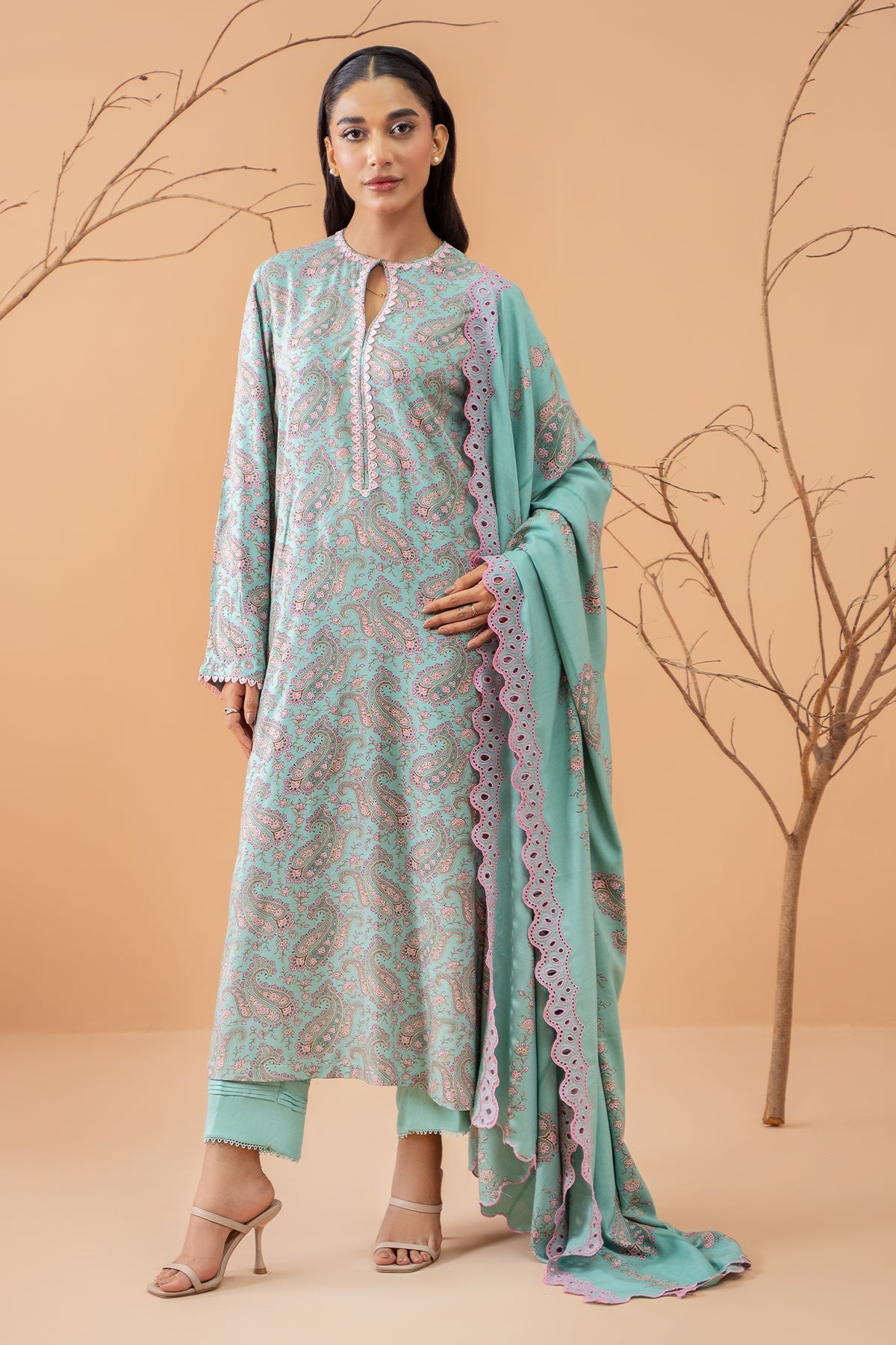 Kayseria | Winter Khaddar 24 | C6072-1 by Kayseria - Designer Dress - Type: Ladies Clothes - Available at Libayah - 100% Original