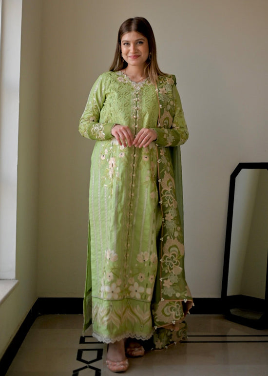 Shurooq | Luxury Lawn 24 | OLIVIA by Shurooq - Designer Dress - Type: Ladies Clothes - Available at Libayah - 100% Original