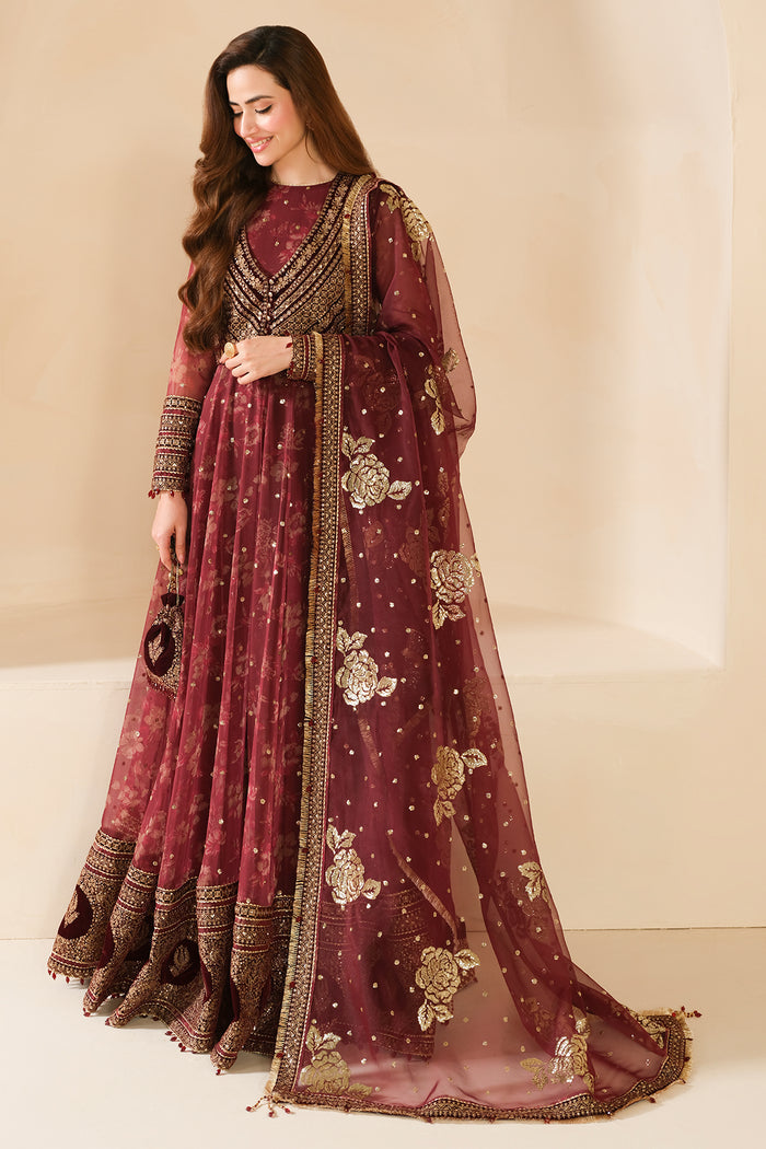 Jazmin | Velvet Edit 24 | VF-2033 by Jazmin - Designer Dress - Type: Ladies Clothes - Available at Libayah - 100% Original