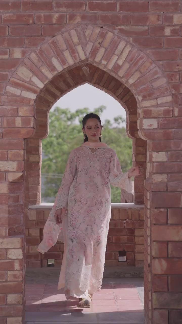 Neeshay | Summer Lines | PEACHLINE - by Libayah - Registered Vendor of : Neeshay - 100% Original Designer Dress