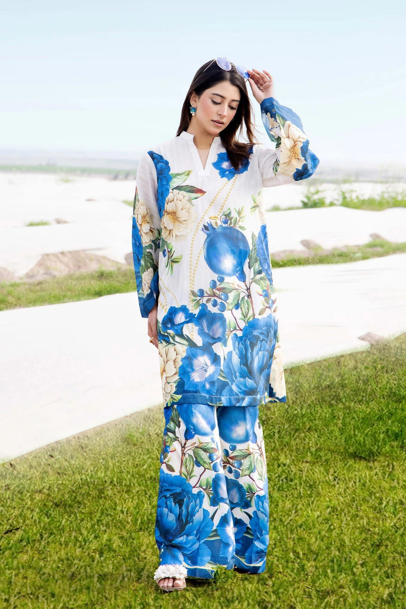 Adans Libas | Embrodiered Co Ord Sets | 4089 by Adans Libas - Designer Dress  - Type : Ladies Clothes - Available at Libayah - 100% Original 