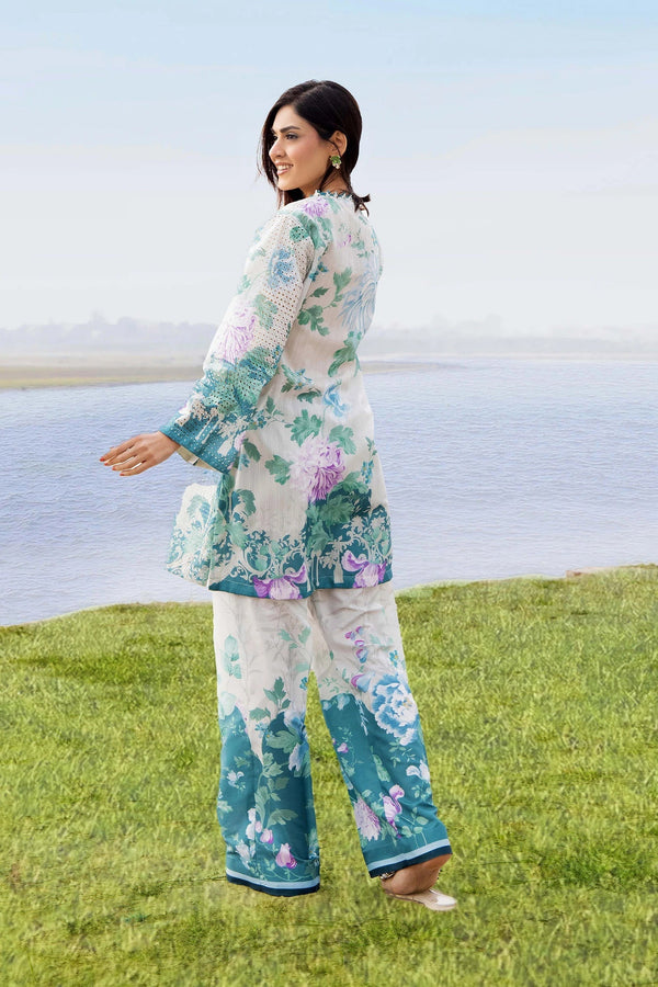 Adans Libas | Embrodiered Co Ord Sets | 4081 by Adans Libas - Designer Dress  - Type : Ladies Clothes - Available at Libayah - 100% Original 