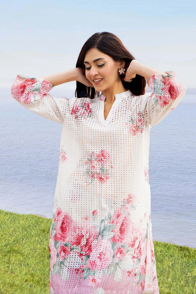 Adans Libas | Embrodiered Co Ord Sets | 4085 by Adans Libas - Designer Dress  - Type : Ladies Clothes - Available at Libayah - 100% Original 