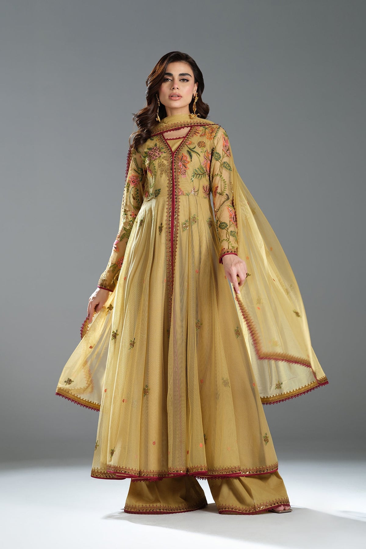 Fahad Hussayn | Pehra Luxury Pret 24 | CASERO by Fahad Hussayn - Designer Dress - Type: Ladies Clothes - Available at Libayah - 100% Original