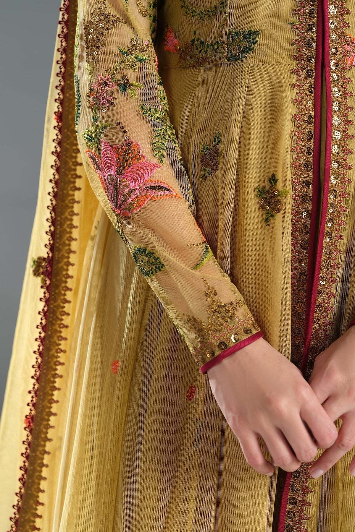 Fahad Hussayn | Pehra Luxury Pret 24 | CASERO by Fahad Hussayn - Designer Dress - Type: Ladies Clothes - Available at Libayah - 100% Original