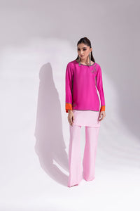 Amani | Aira Festive Wear | PINK MELON by Amani - Designer Dress  - Type : Ladies Clothes - Available at Libayah - 100% Original 