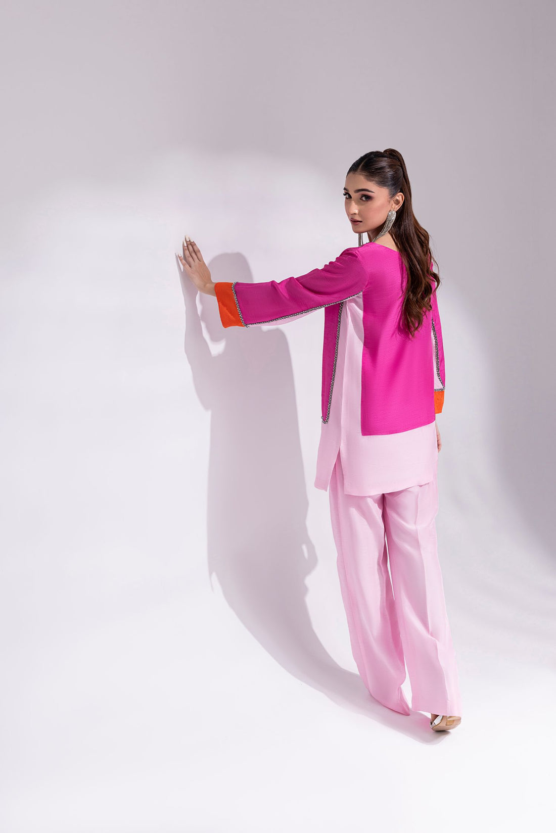 Amani | Aira Festive Wear | PINK MELON by Amani - Designer Dress  - Type : Ladies Clothes - Available at Libayah - 100% Original 