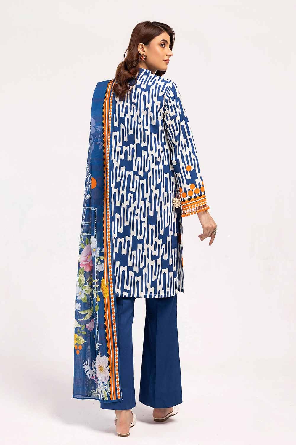 Gul Ahmed | Winter Collection 24 | Cotton Net Dupatta CD-42003 by Gul Ahmed - Designer Dress - Type: Ladies Clothes - Available at Libayah - 100% Original