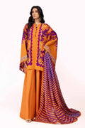 Gul Ahmed | Winter Collection 24 | Cotton Net Dupatta CD-42008 by Gul Ahmed - Designer Dress - Type: Ladies Clothes - Available at Libayah - 100% Original