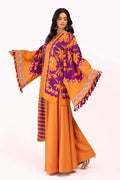 Gul Ahmed | Winter Collection 24 | Cotton Net Dupatta CD-42008 by Gul Ahmed - Designer Dress - Type: Ladies Clothes - Available at Libayah - 100% Original