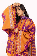 Gul Ahmed | Winter Collection 24 | Cotton Net Dupatta CD-42008 by Gul Ahmed - Designer Dress - Type: Ladies Clothes - Available at Libayah - 100% Original