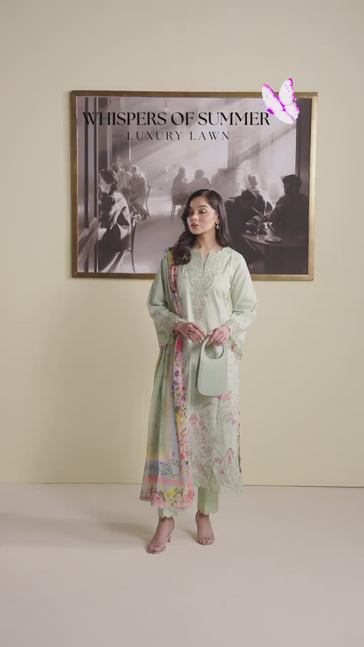 Neeshay | Whispers of Summer Luxury Lawn | INEZ - by Libayah - Registered Vendor of : Neeshay - 100% Original Designer Dress