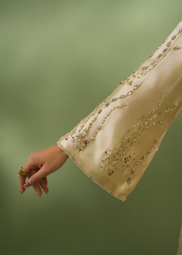Jeem | Celestial Luxe Formals | CELESTIAL GOLD by Jeem - Designer Dress  - Type : Ladies Clothes - Available at Libayah - 100% Original 