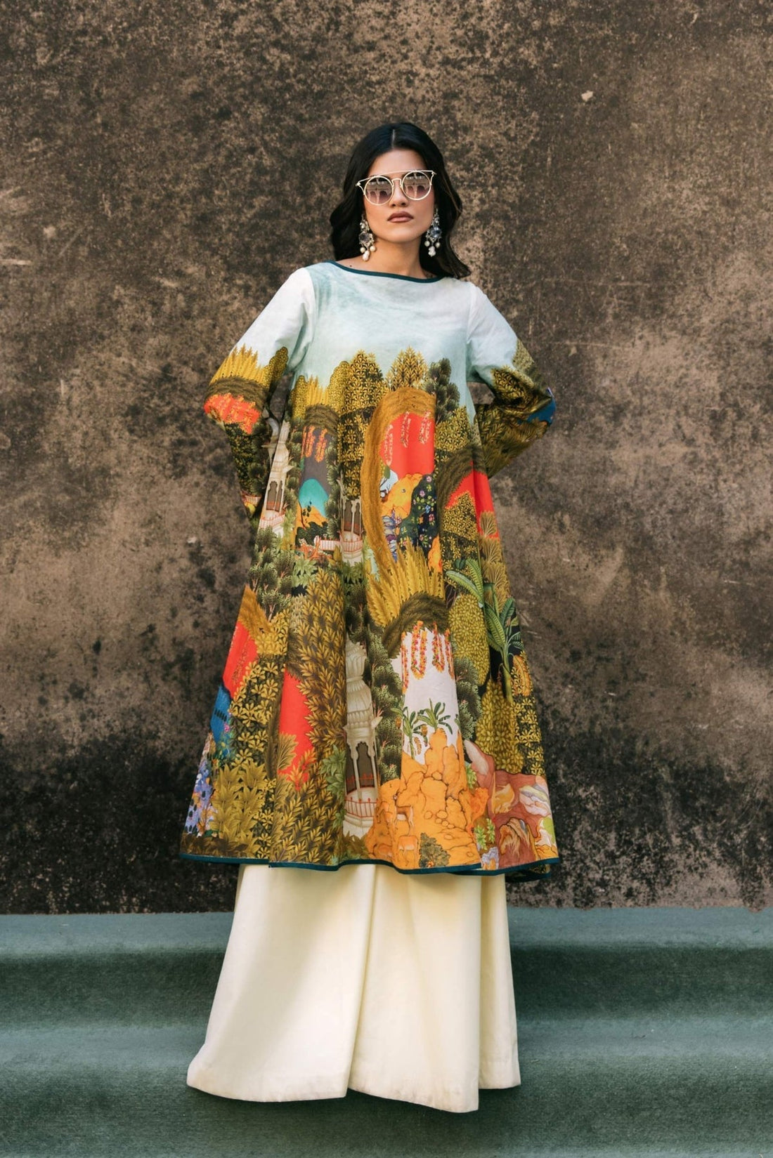 Fahad Hussayn | Lawn Banger | Chagatai by Fahad Hussayn - Designer Dress - Type: Ladies Clothes - Available at Libayah - 100% Original