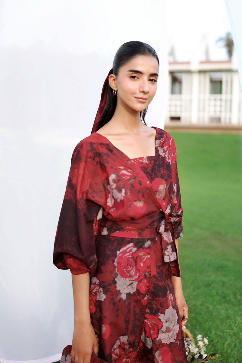 Afsanah | The Print Edit | AP-304B by Afsanah - Designer Dress  - Type : Ladies Clothes - Available at Libayah - 100% Original 