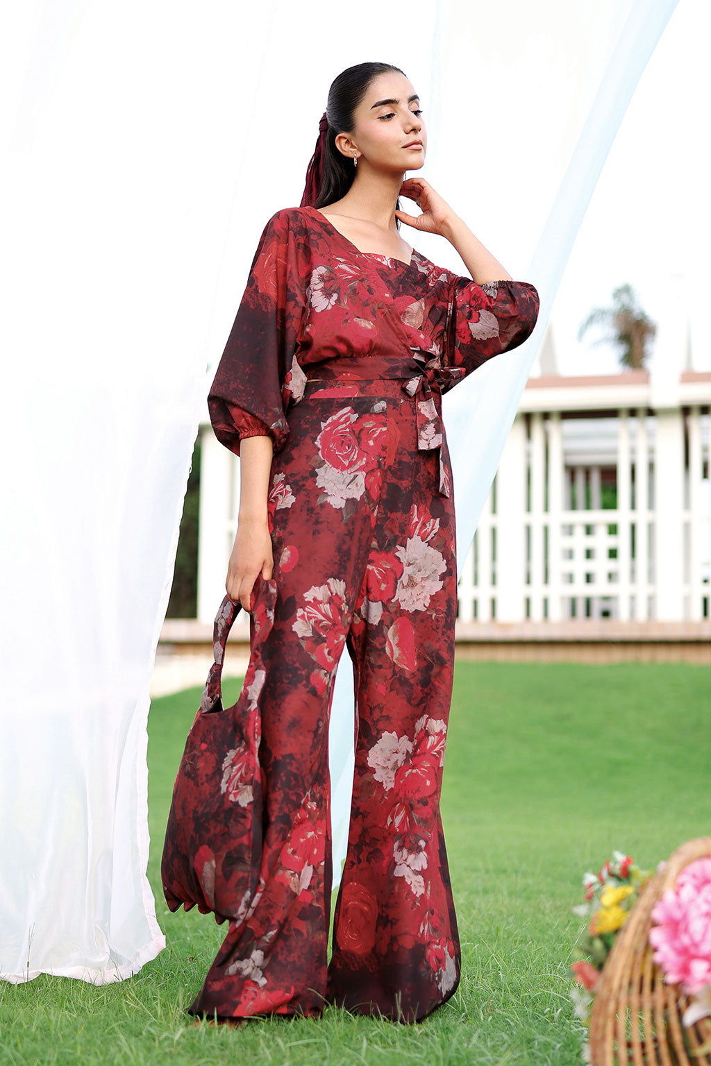 Afsanah | The Print Edit | AP-304B by Afsanah - Designer Dress  - Type : Ladies Clothes - Available at Libayah - 100% Original 