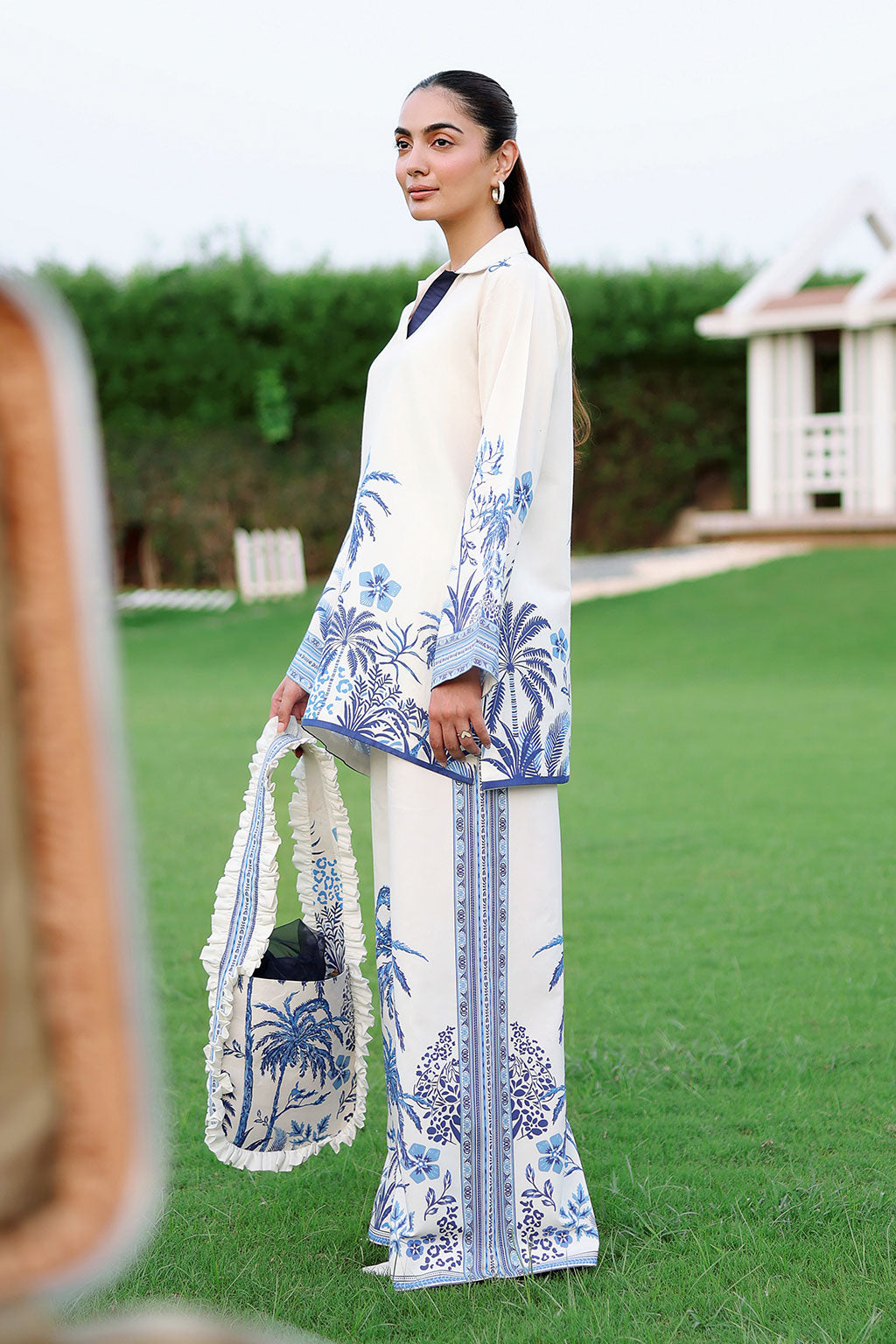 Afsanah | The Print Edit | AP-315 by Afsanah - Designer Dress  - Type : Ladies Clothes - Available at Libayah - 100% Original 