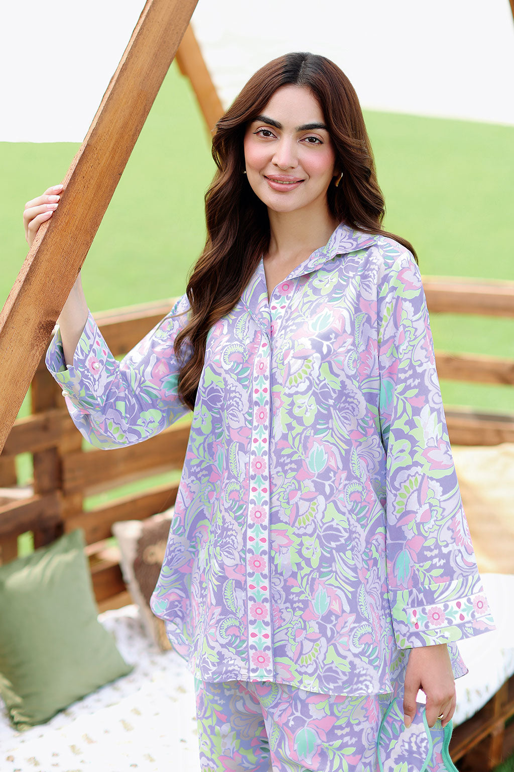 Afsanah |The Print Edit | AP-303 by Afsanah - Designer Dress  - Type : Ladies Clothes - Available at Libayah - 100% Original 