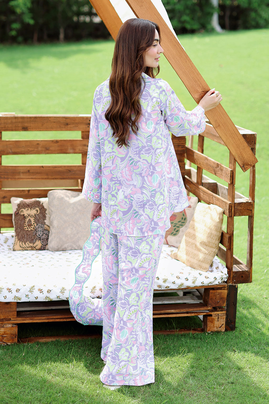 Afsanah |The Print Edit | AP-303 by Afsanah - Designer Dress  - Type : Ladies Clothes - Available at Libayah - 100% Original 